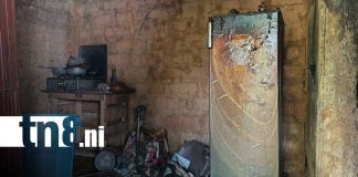 Foto: Incendio destruye vivienda en Nueva Segovia / TN8