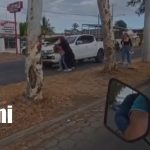 Foto: Mujer frustra intento de robo y somete a presunto delincuente en Managua/TN8