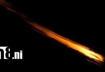 Avistamiento de objeto brillante causa asombro en varias zonas del Caribe Foto:Luz misteriosa sobre el Caribe Sur/TN8