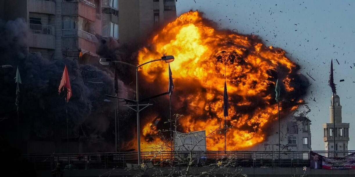 Foto: Escalada bélica en Beirut /cortesía