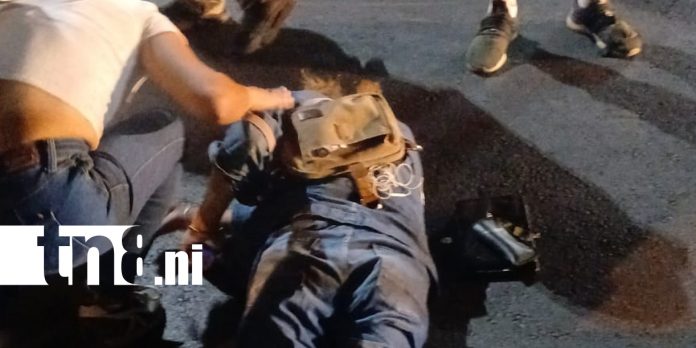 Foto: La imprudencia, la velocidad y el licor, vuelven a ocasionar un accidente en Managua/TN8
