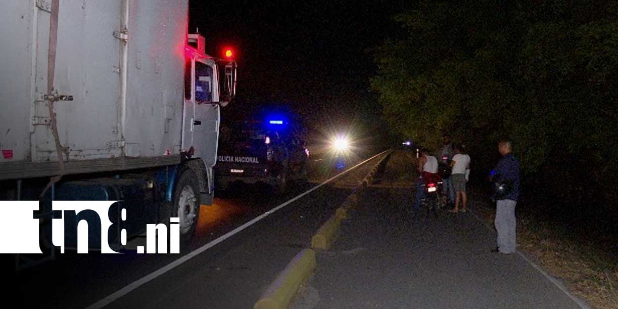 Foto: Accidente en Tipitapa deja joven fallecida/TN8