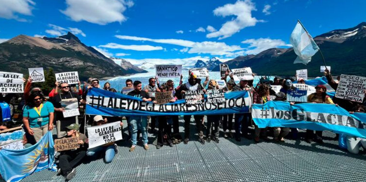 Foto: Argentina debate Ley de Glaciares/ Cortesía