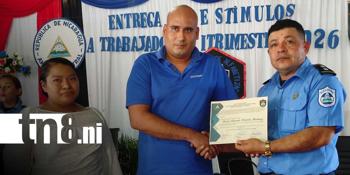 Foto: Reconocimientos a privados de libertad en Granada/TN8