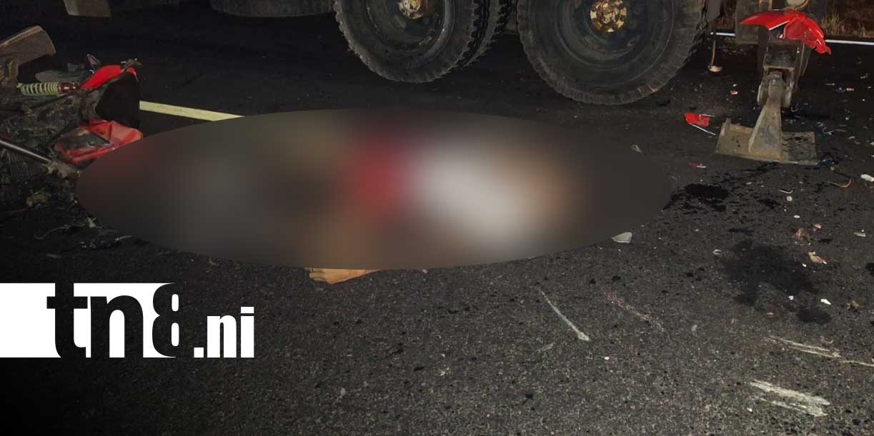 Foto: Accidente en La Paz Centro deja un fallecido/TN8