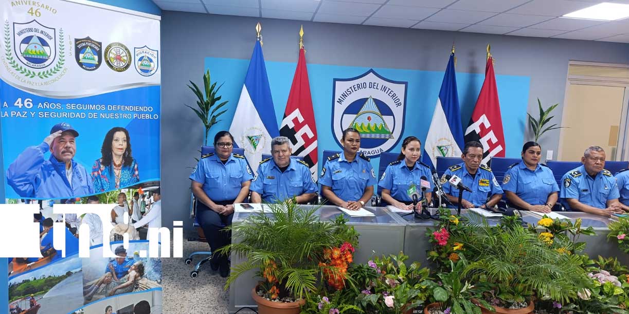 Foto: Ministerio del Interior presenta plan veraniego 2026 con servicios continuos en nicaragua/TN8