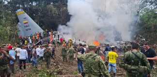 Foto: Tragedia aérea en Colombia /cortesía