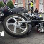 Foto: Dos conductores lesionados tras choque de motocicletas en Juigalpa/TN8