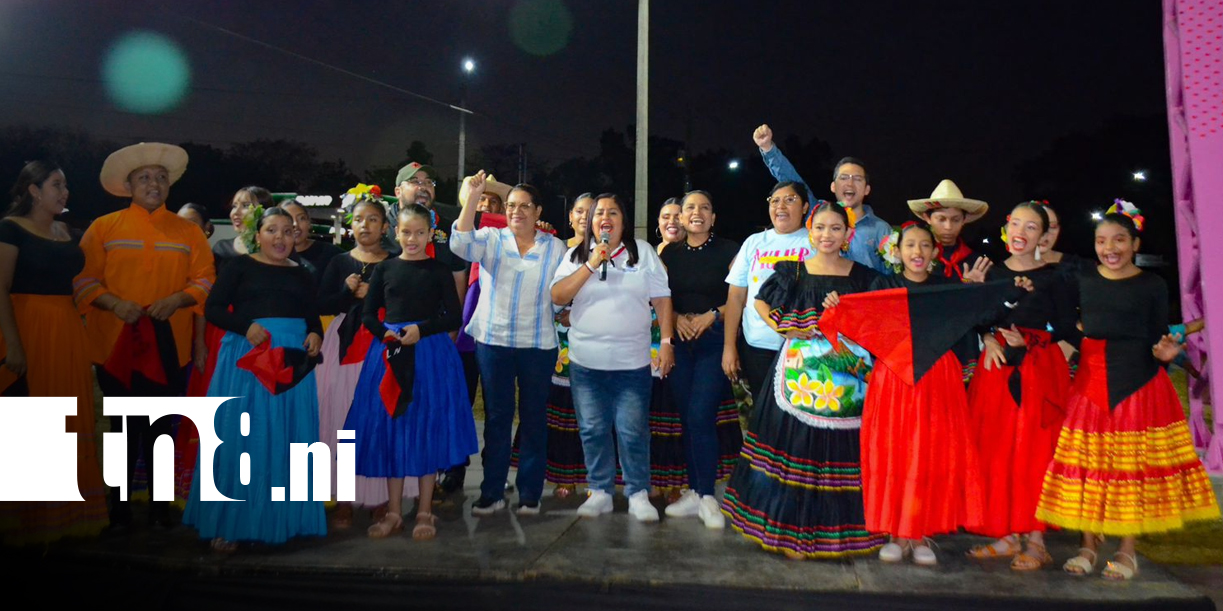 Foto: Masaya enciende su quinto Árbol de la Vida en honor a Leonel Rugama/TN8
