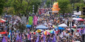 Foto: Protestas sacuden Estados Unidos /cortesía