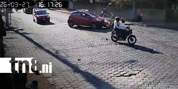 Foto: Accidente en Managua /TN8