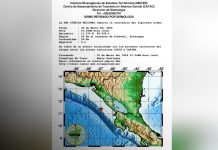 Sismo de magnitud 5.4 sacude el Pacífico nicaragüense la madrugada de este lunes Foto: Sismo de magnitud 5.4 sacude el Pacífico nicaragüense la madrugada de este lunes/Cortesía