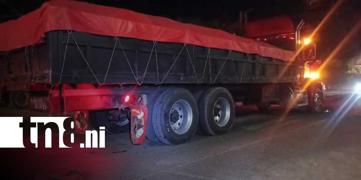 Foto: violento choque en la carretera Panamericana / TN8