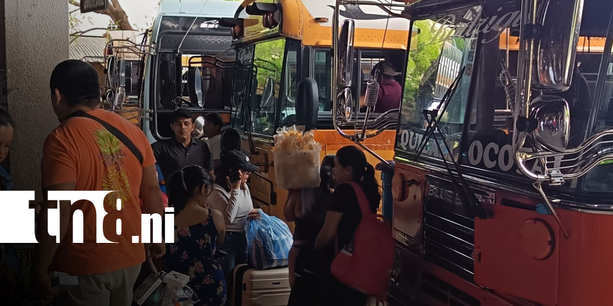 Foto: Semana Santa: Familias viajan desde Ocotal / TN8