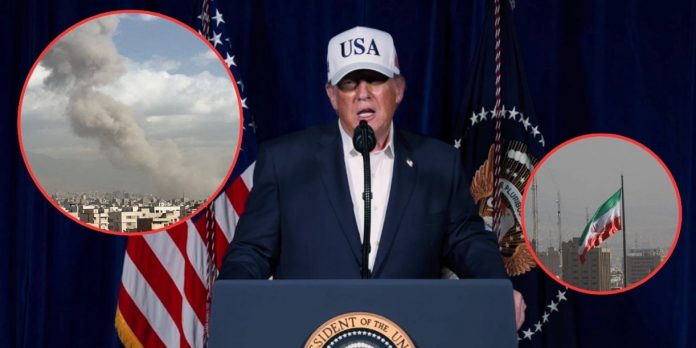 Foto: Donald Trump advierte a Irán /cortesía