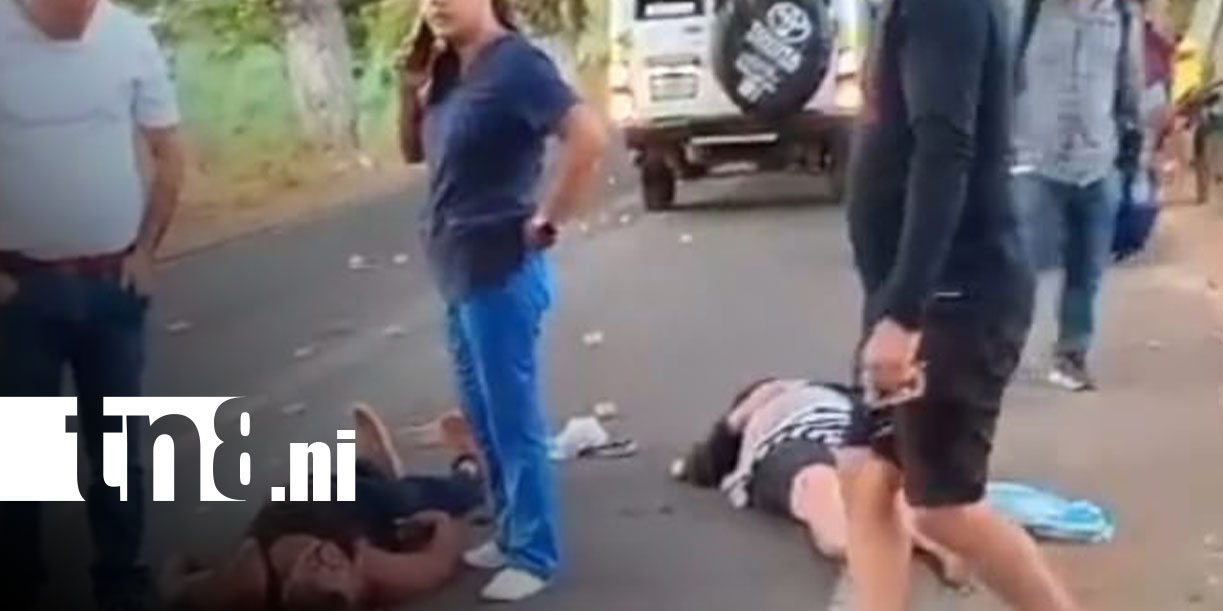 Foto: Accidente en carretera a Masachapa /TN8