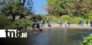 Foto: Joven muere ahogado en río Lagalpa, Rivas/ TN8