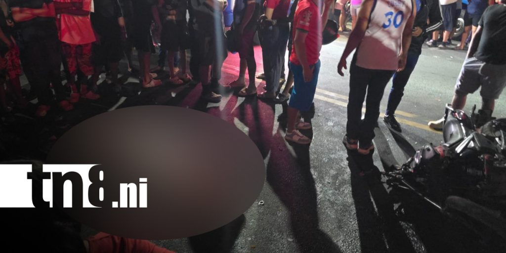 Foto: Motociclista fallece tras accidente de tránsito en la carretera San Benito – Tipitapa/TN8