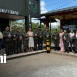 Ejército de Nicaragua rinde homenaje a las mujeres del batallón ecológico «Bosawas» Foto: Mujeres del Ejército reciben homenaje en el Batallón Bosawas por el Día de la Mujer/TN8