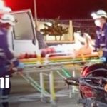 Foto: Accidente de motociclista deja cervezas esparcidas en Managua/TN8