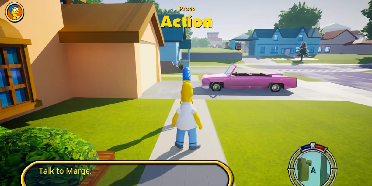 Foto: Los Simpson y Hit and Run /cortesía