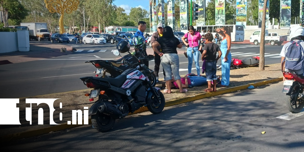 Foto: Accidentes en Managua /TN8