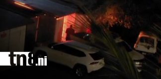 Foto: Incendio consume moto dentro de garaje en Matagalpa/TN8