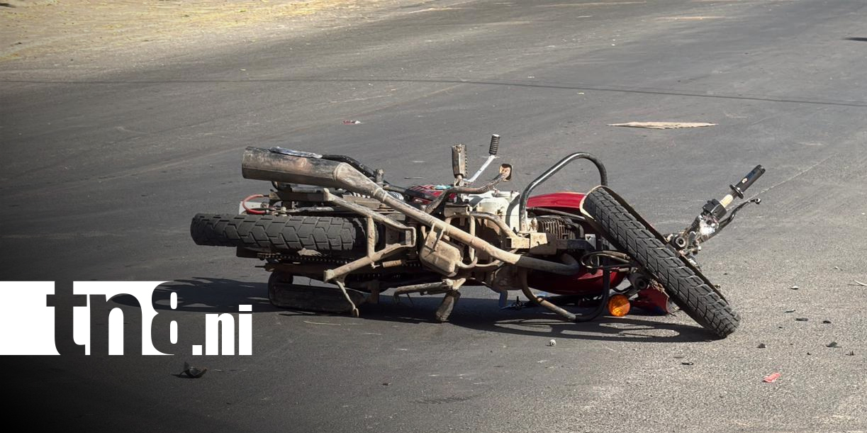 Foto : Accidente en Juigalpa deja motociclista lesionado/TN8