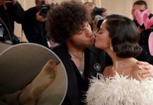 Foto: Benny Blanco y la polémica sobre sus pies /cortesía