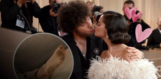 Foto: Benny Blanco y la polémica sobre sus pies /cortesía