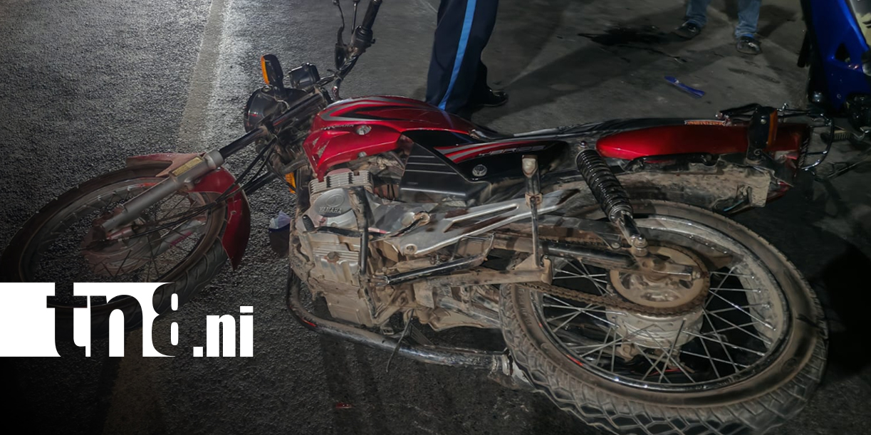 Foto: Joven en presunto estado de ebriedad provoca triple choque de motocicletas en Rivas/TN8