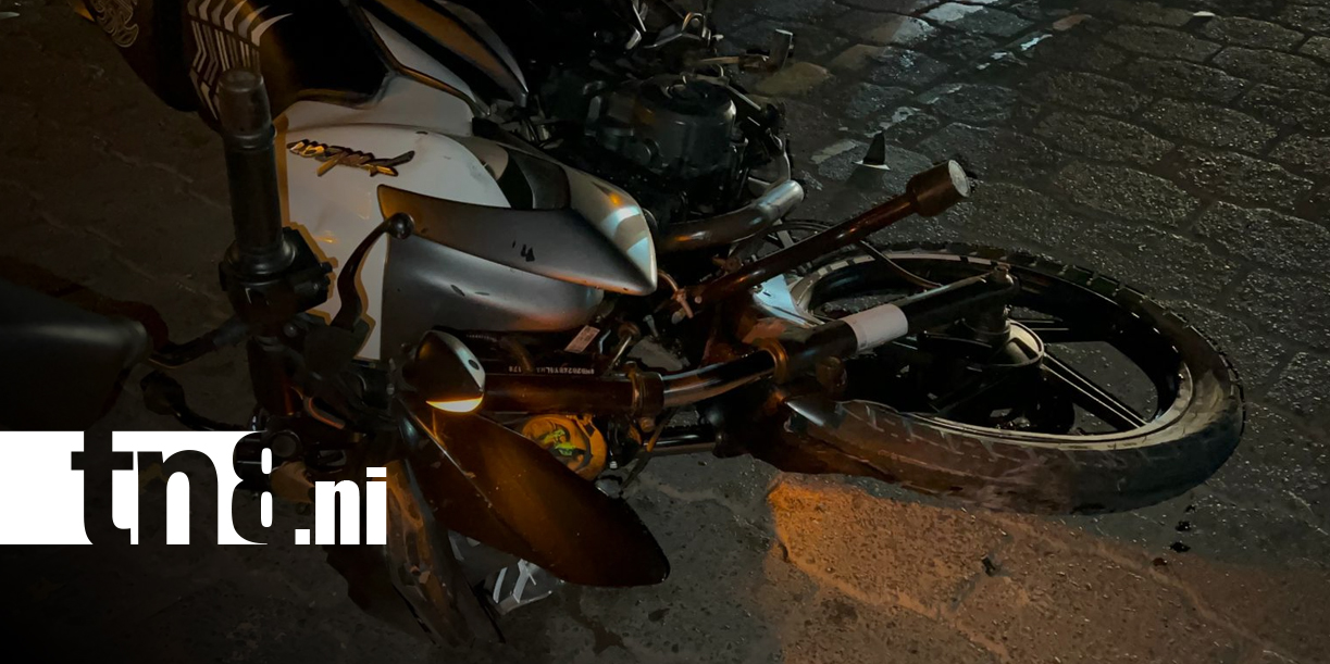 Foto: Accidente en Chontales deja tres personas lesionadas tras choque de motocicletas/TN8