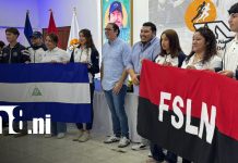 Foto: Nicaragua abanderó a sus selecciones nacionales de esgrima, lucha y judo/ TN8