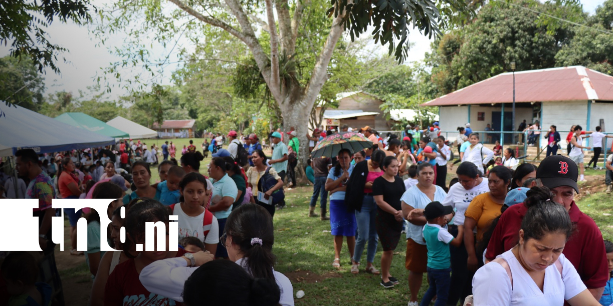 MINSA lleva salud gratuita a más de 1,800 familias en Siuna