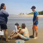 Foto: Fuerte oleaje casi cobra la vida de dos personas en playa San Diego/TN8