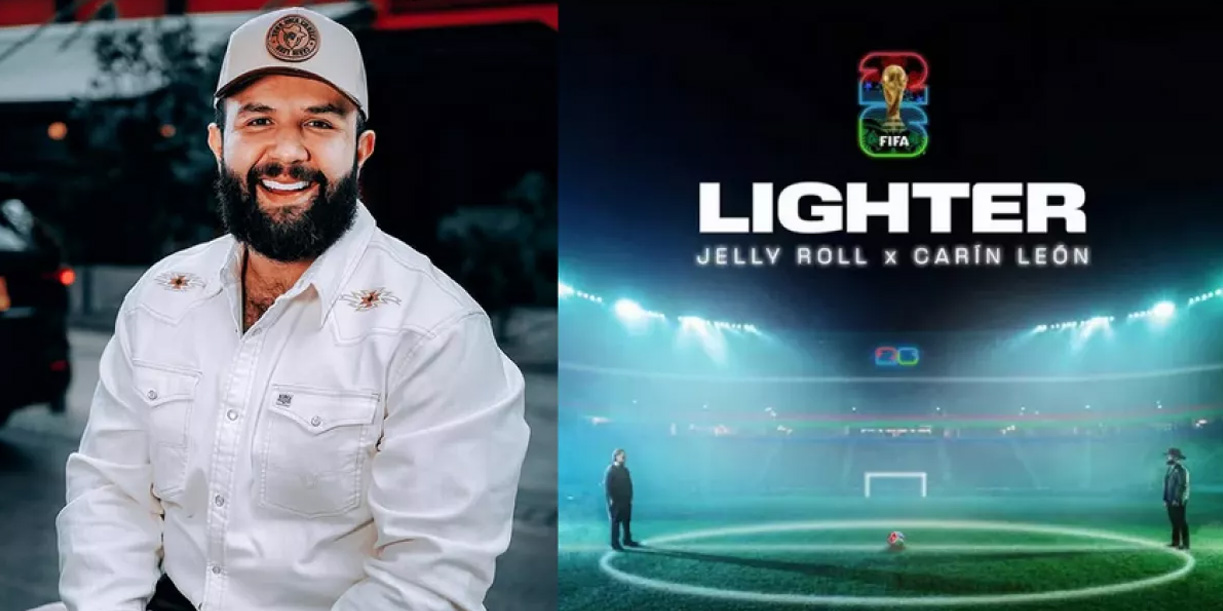 Foto: Carín León y la Copa Mundial de la FIFA 2026 /cortesía