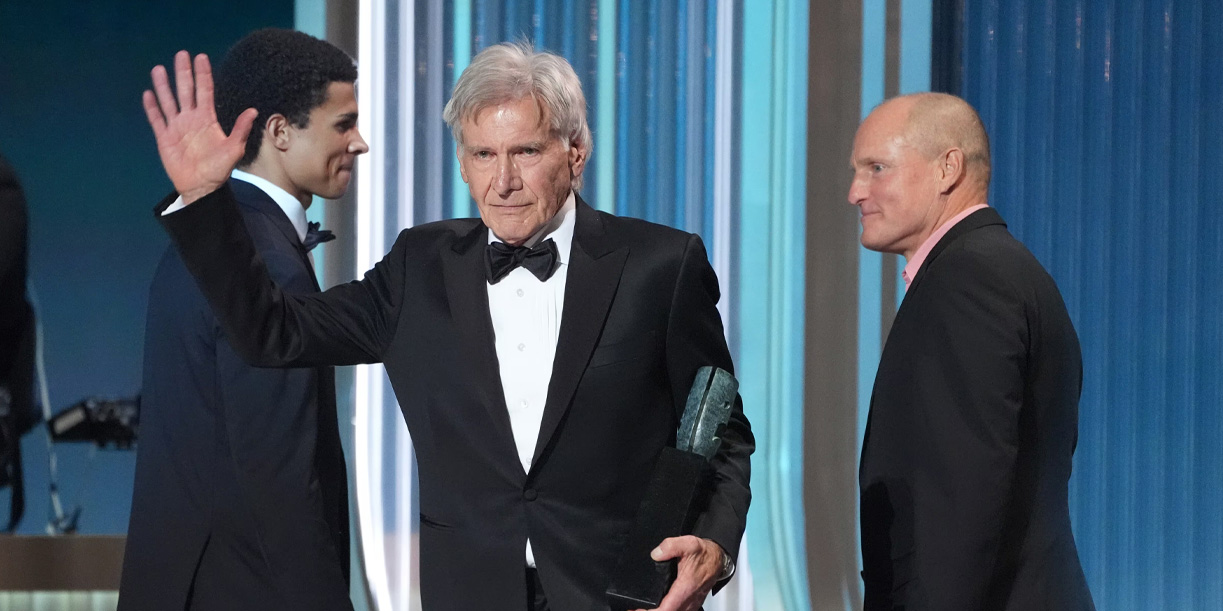 Foto: Harrison Ford en los Actors Awards /cortesía 