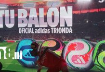 Foto: Super7 presenta el balón oficial Adidas TRIONDA /TN8