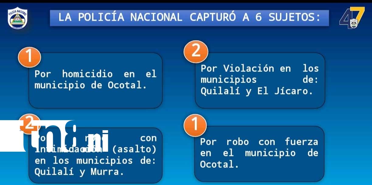 Foto: Autoridades destacan resultados operativos de la Policía en Nueva Segovia/TN8