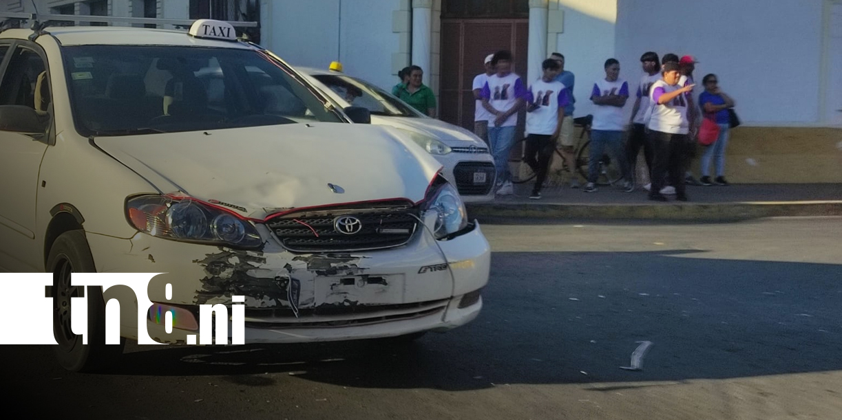 Foto: Dos personas lesionadas tras accidente de tránsito en Granada/TN8