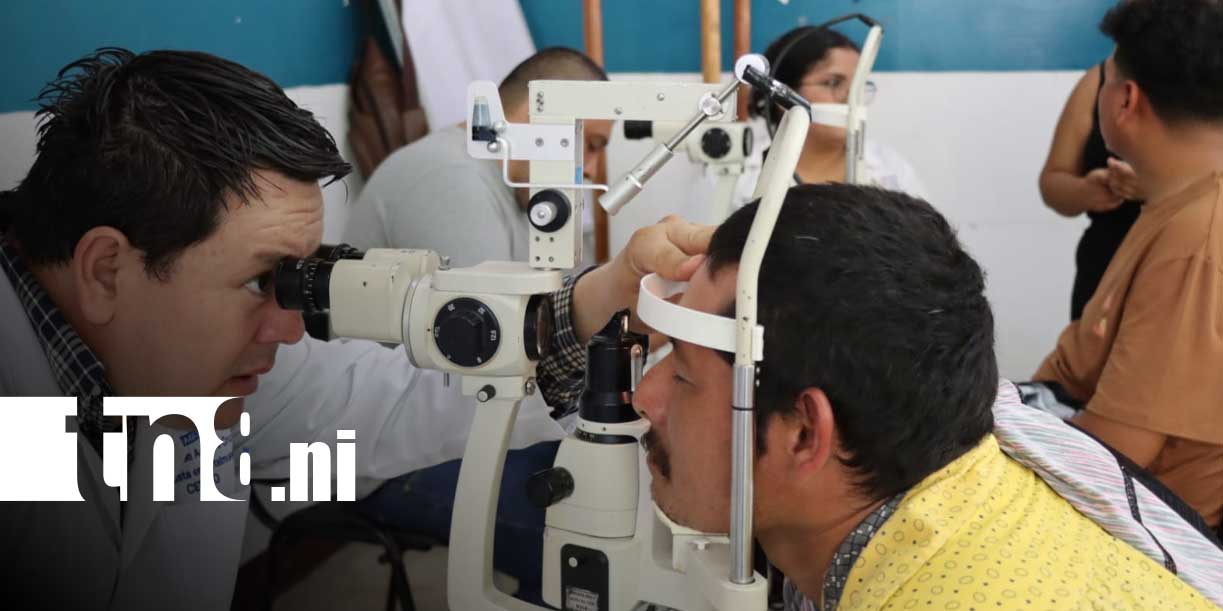 Foto: Salud visual gratuita en Siuna/ TN8