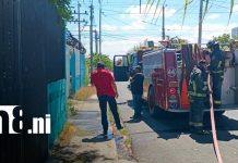 Incendio en Managua deja a adolescente con quemaduras en manos y pies Foto: Incendio en Managua /TN8