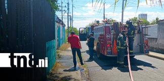 Foto: Incendio en Managua /TN8