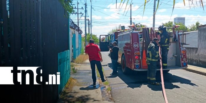 Foto: Incendio en Managua /TN8