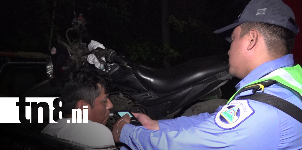 Foto: Policía Nacional refuerza seguridad vial en Ometepe durante Semana Veraniega/TN8