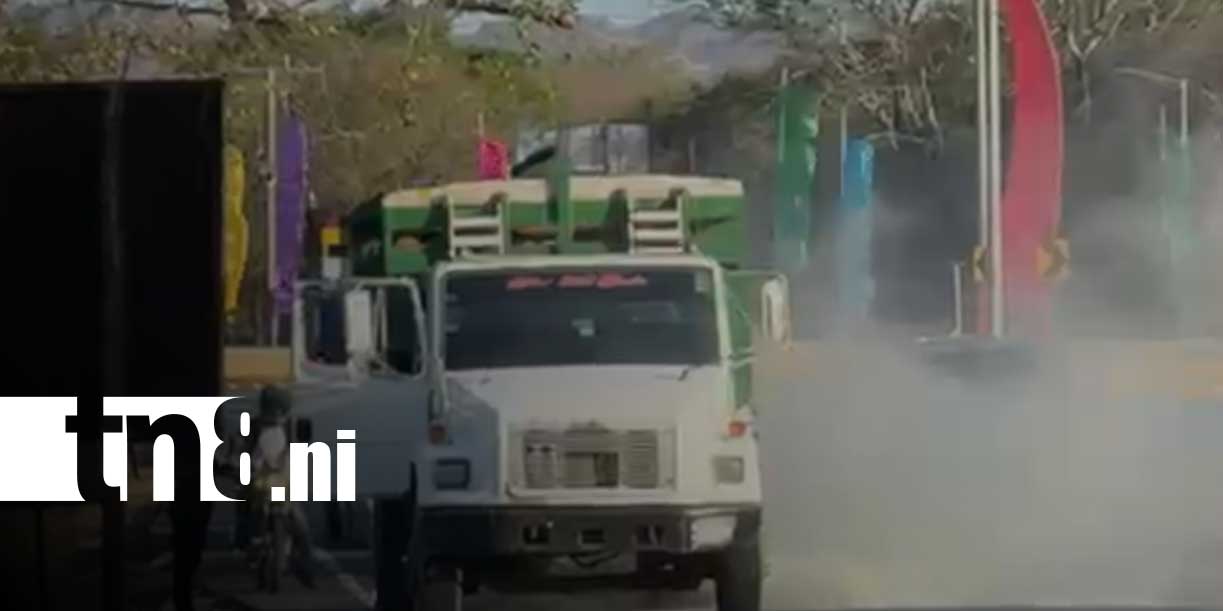 Foto: Camión sufre incendio en carretera de Rivas y causa alarma/TN8