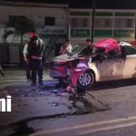 Foto: violento choque en la carretera Panamericana / TN8