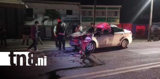 Foto: violento choque en la carretera Panamericana / TN8