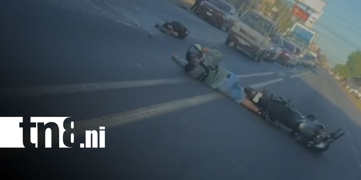 Foto: Accidente deja peatón grave en Managua/TN8