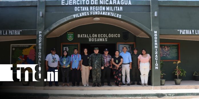 Foto: Ejército reconoce a periodistas en Siuna con homenaje especial/TN8